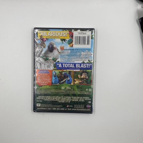 Rio 2 (DVD, 2014) New Sealed - Picture 2 of 2